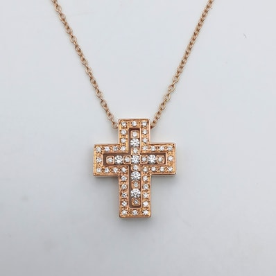 Damiani ダミアーニ ベルエポック ネックレス XS 750YG ネックレス 20070301 K18ピンクゴールド ピンクゴールド レディース【中古】