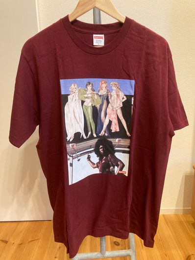 Supreme American Picture Tee "Burgundy"