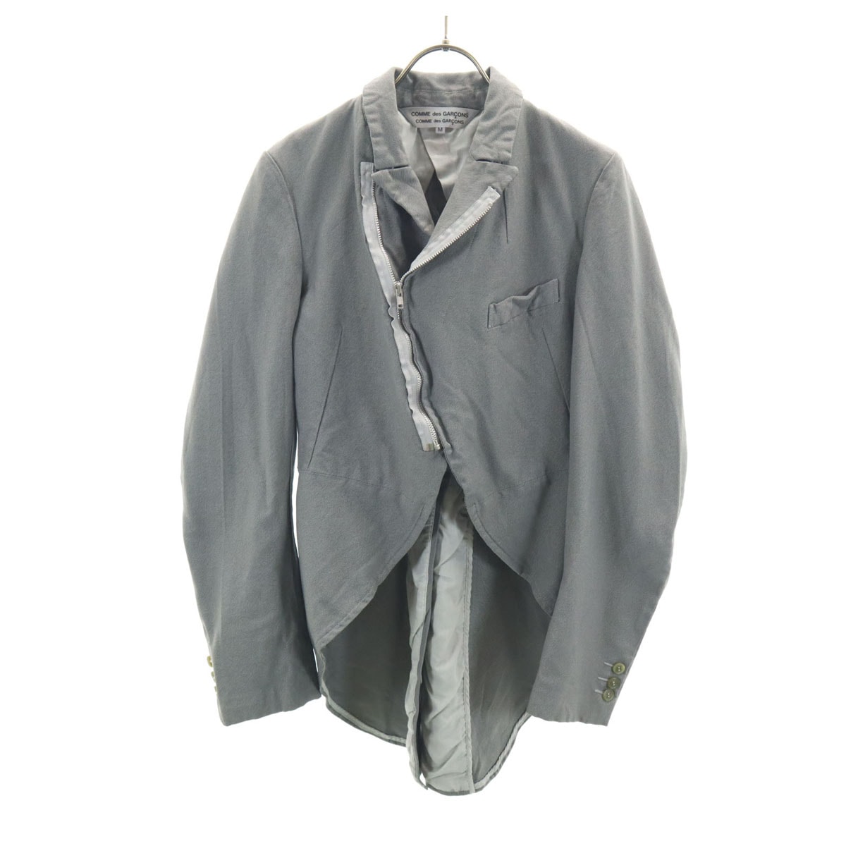 Comme des Garcons Comme des Garcons コムデギャルソンコムデギャルソン 2004年 日本製 燕尾 ジャケット M グレー