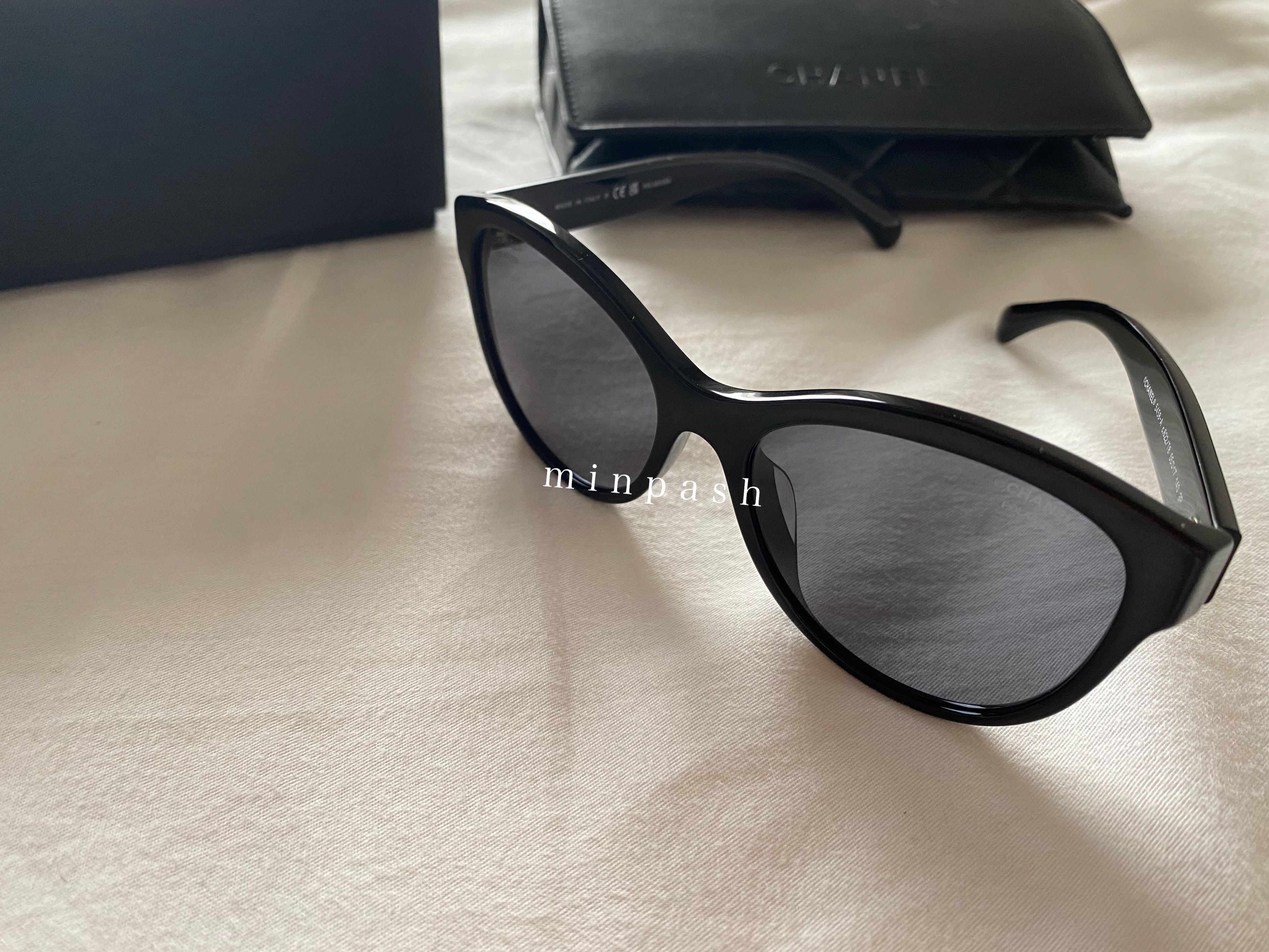 CHANEL ♡ パント シェイプ アイウェア サングラス