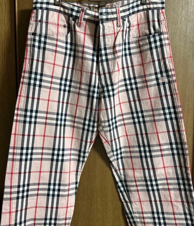 Supreme / Burberry Regular Jean "Pink"
