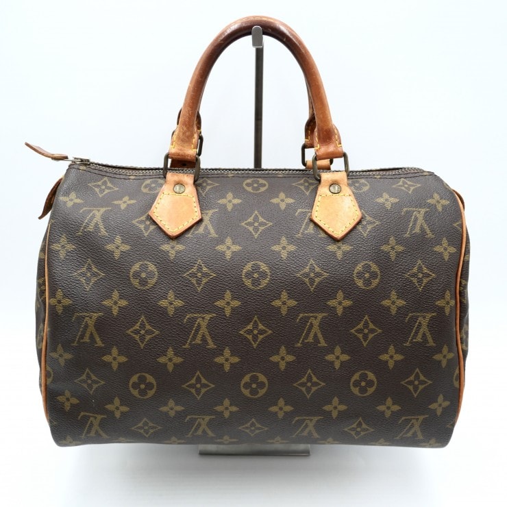 LOUIS VUITTON(ルイ・ヴィトン)スピーディ30 ヴィンテージ ハンドバッグ ボストンバッグ モノグラム ブラウン PVC レザー レディース M41526【中古】