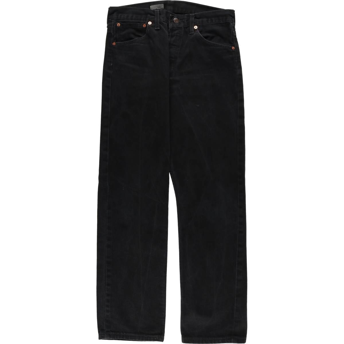 古着 00年代 リーバイス Levi's 00535-0485 ブラックデニム テーパードデニムパンツ メンズw30相当/eaa565027
