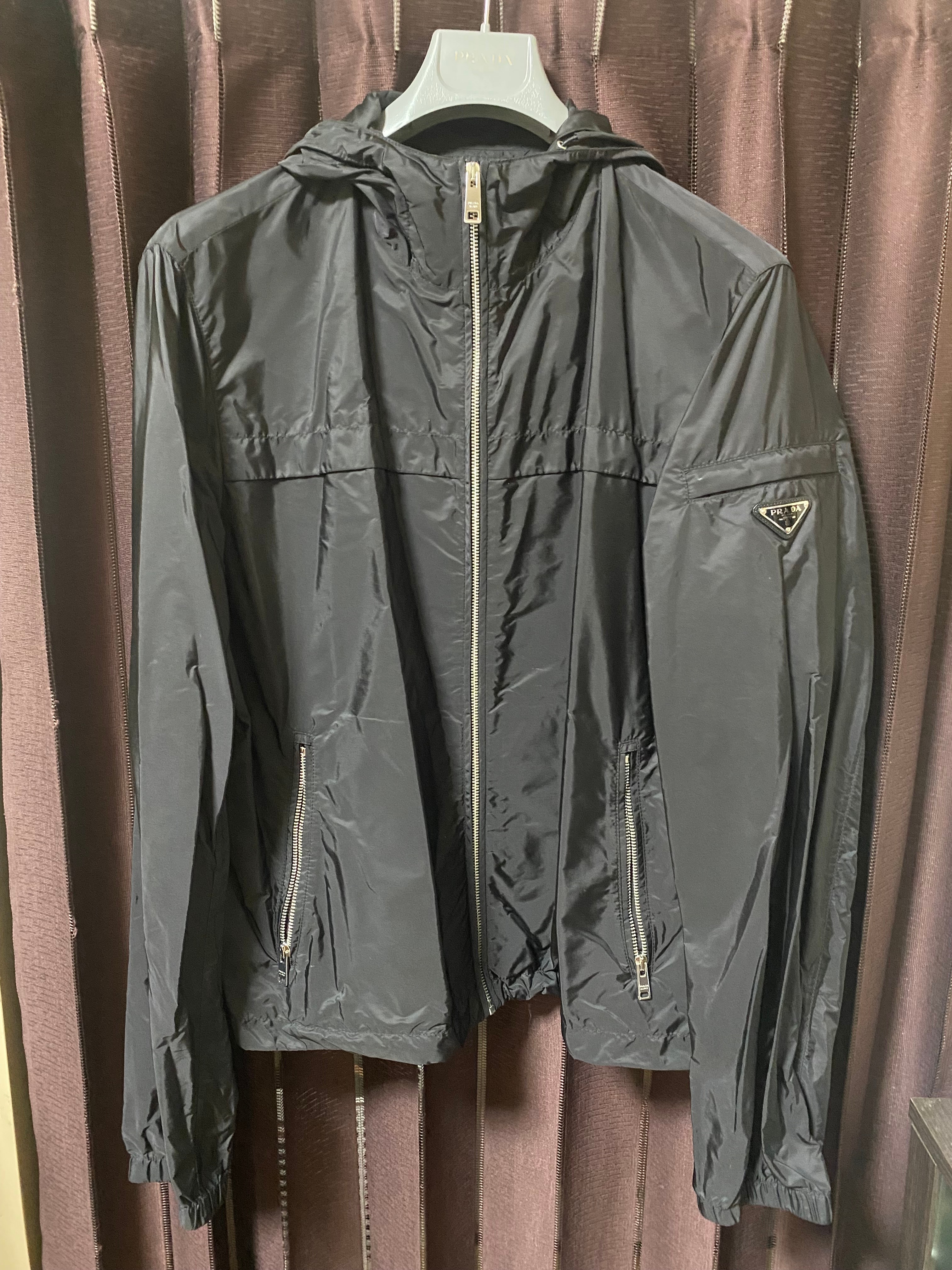 PRADA ナイロンジャケット ブラック サイズ54
