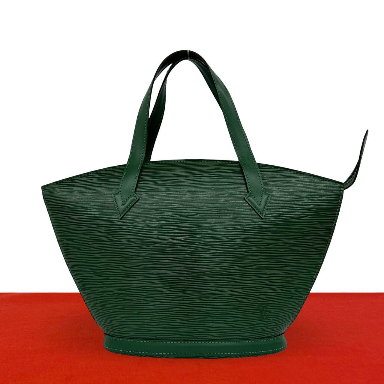 LOUIS VUITTON ルイヴィトン サンジャック エピ レザー ハンドバッグ ボルネオグリーン グリーン
 6318a