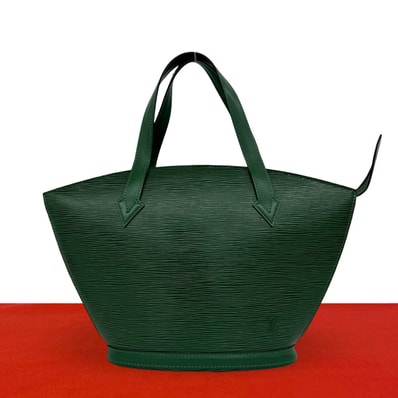 LOUIS VUITTON ルイヴィトン サンジャック エピ レザー ハンドバッグ ボルネオグリーン グリーン
6318a