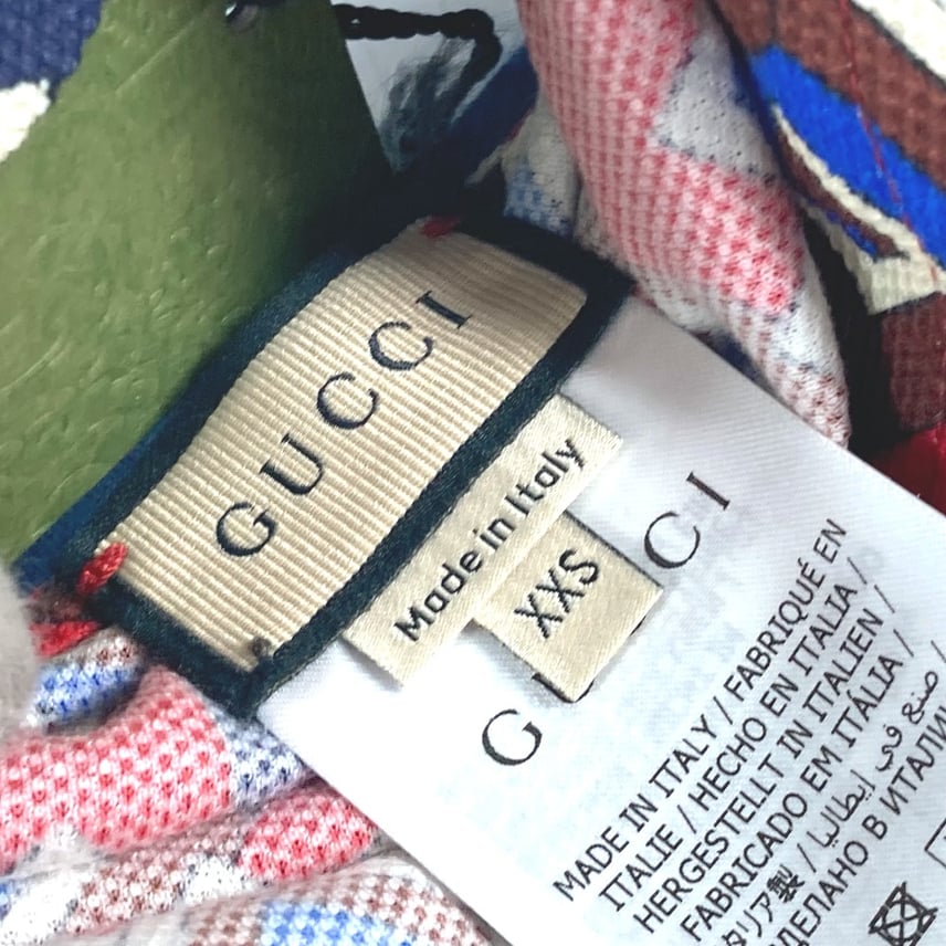 A+ (新品・未使用(ワケあり))】グッチ GUCCI ロゴ ペット服 GG ジオ A+ (新品・未使用(ワケあり))】グッチ GUCCI ロゴ ペット服 GG ジオ