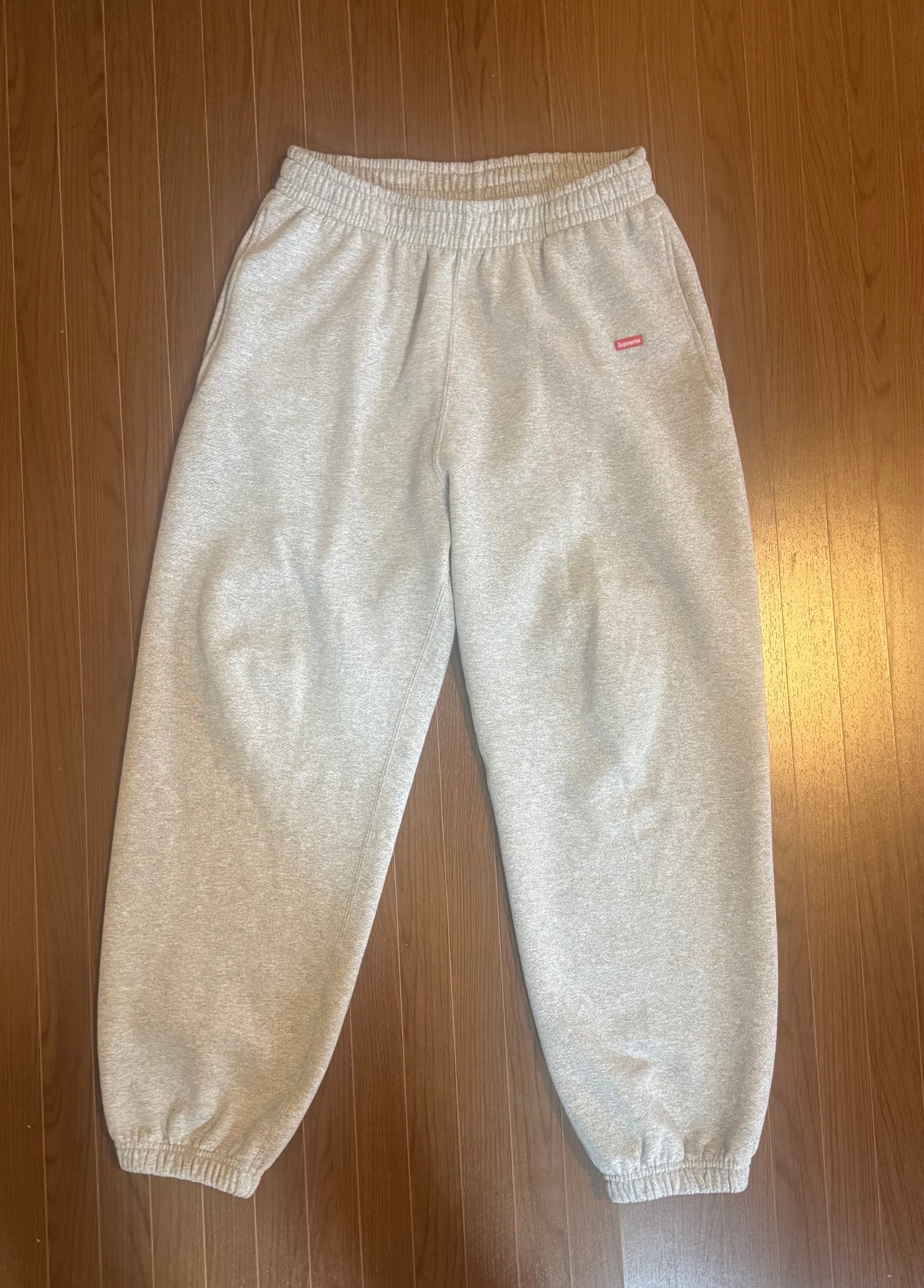 Supreme Small Box Sweatpant (25FW) "Heather Grey"
