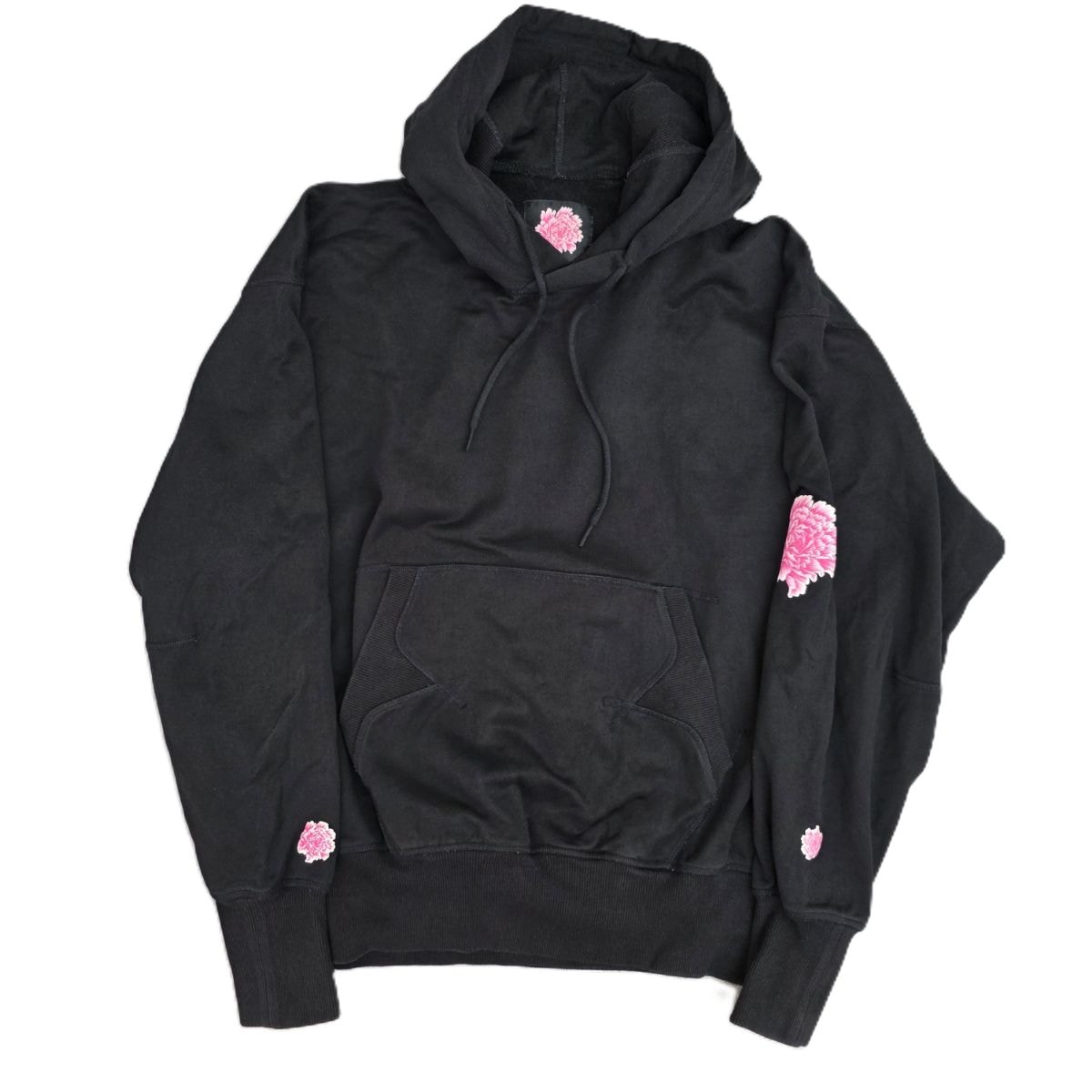 【値引き】Y-3 ワイスリー JAMES HARDEN ジェームスハーデン 牡丹 プリント パーカー DN8816 S コットン  メンズ【中古】
