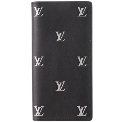 ルイ・ヴィトン LV ブラゾン ポルトフォイユ ブラザ NM M