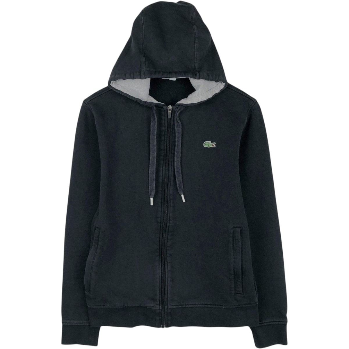 古着 ラコステ LACOSTE SPORT スウェットフルジップパーカー メンズM相当/eaa670242
