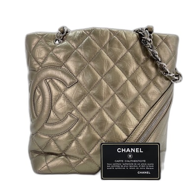 シャネル CHANEL カンボンライン ショルダーバッグ【中古】