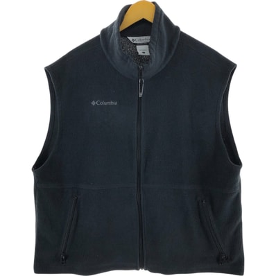 古着 90年代 コロンビア Columbia フリースベスト メンズXL相当 ヴィンテージ/eaa515325