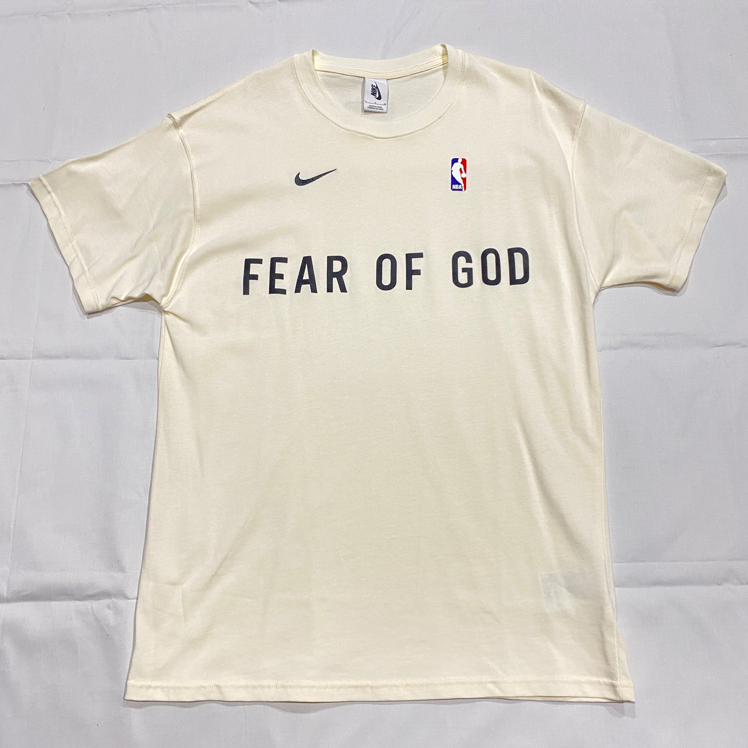 FEAR OF GOD / Nike Warm Up T-Shirt "Sail"