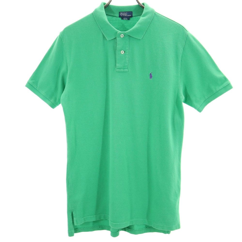 Polo by Ralph Lauren ポロバイラルフローレン 半袖 鹿の子 ポロシャツ XL 18-20 グリーン