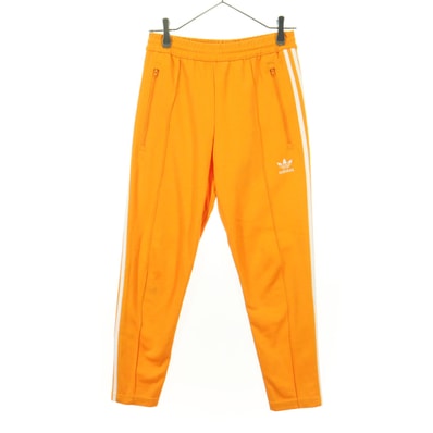 adidas アディダス トレフォイルロゴ トラックパンツ XS オレンジ ジャージ