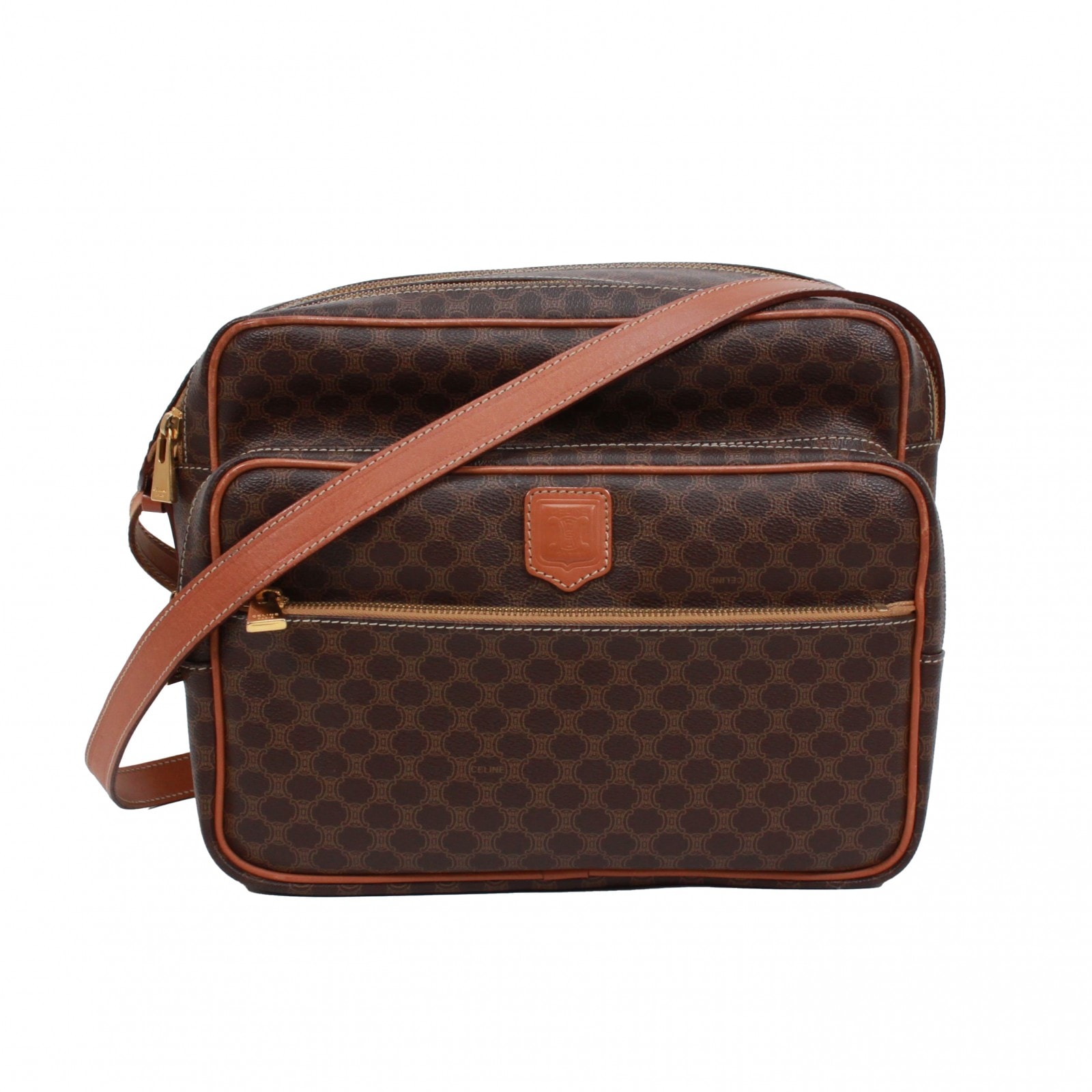 セリーヌ マカダムショルダーバッグ レディース