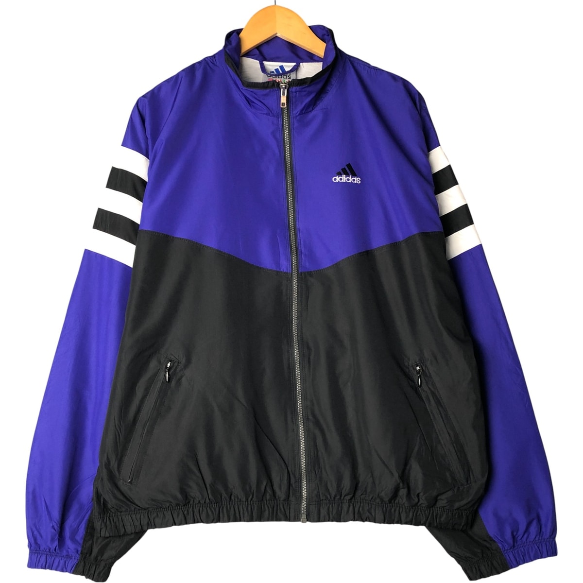 古着 90年代 アディダス adidas ウインドブレーカー メンズXL相当 ヴィンテージ/eaa593912