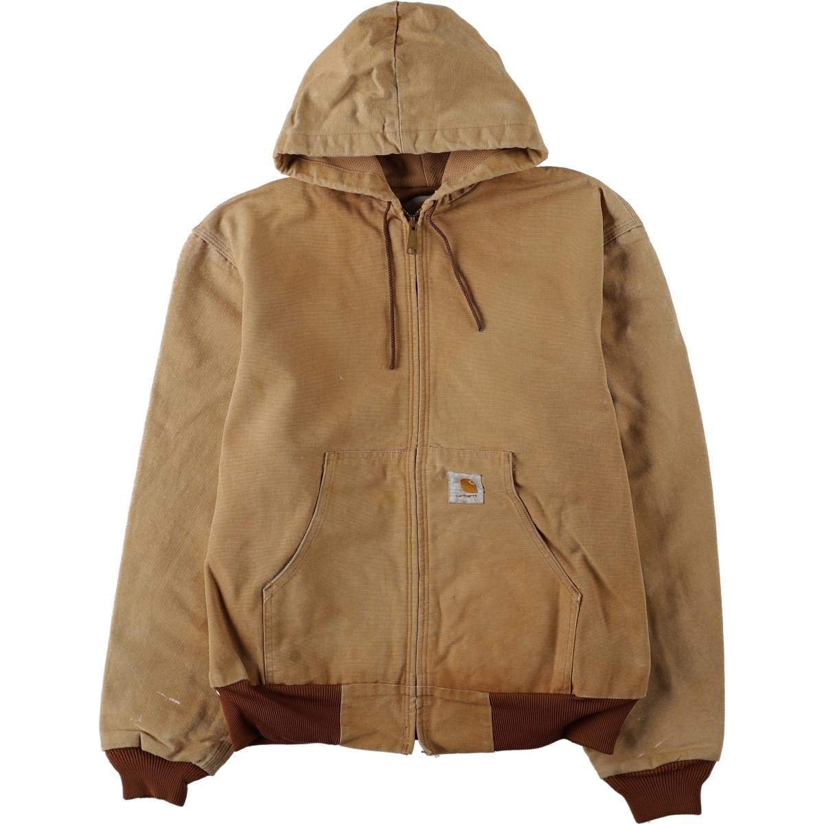 古着 カーハート Carhartt アクティブジャケット ダックフルジップパーカー メンズXL相当/eaa673761