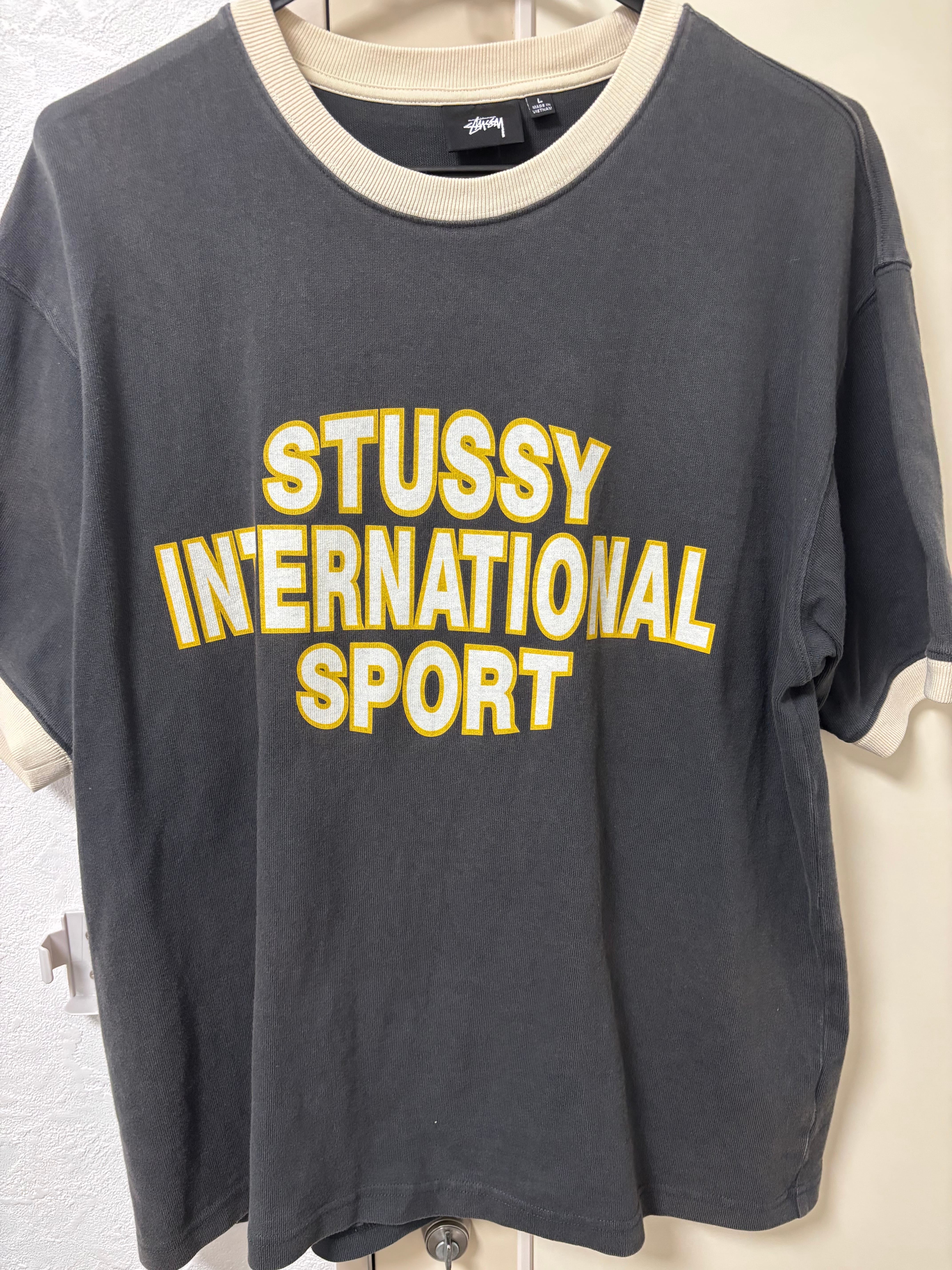 Stussy Heavy Jersey Sport Tee "Black"