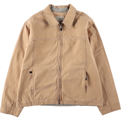 古着 00年代 エルエルビーン L.L.Bean 襟付き ダック コットンジャケット メンズXL相当/eaa671547
