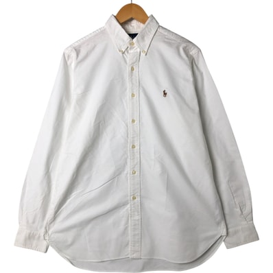 古着 ラルフローレン Ralph Lauren CLASSIC FIT 長袖 ボタンダウンシャツ メンズL相当/eaa548368