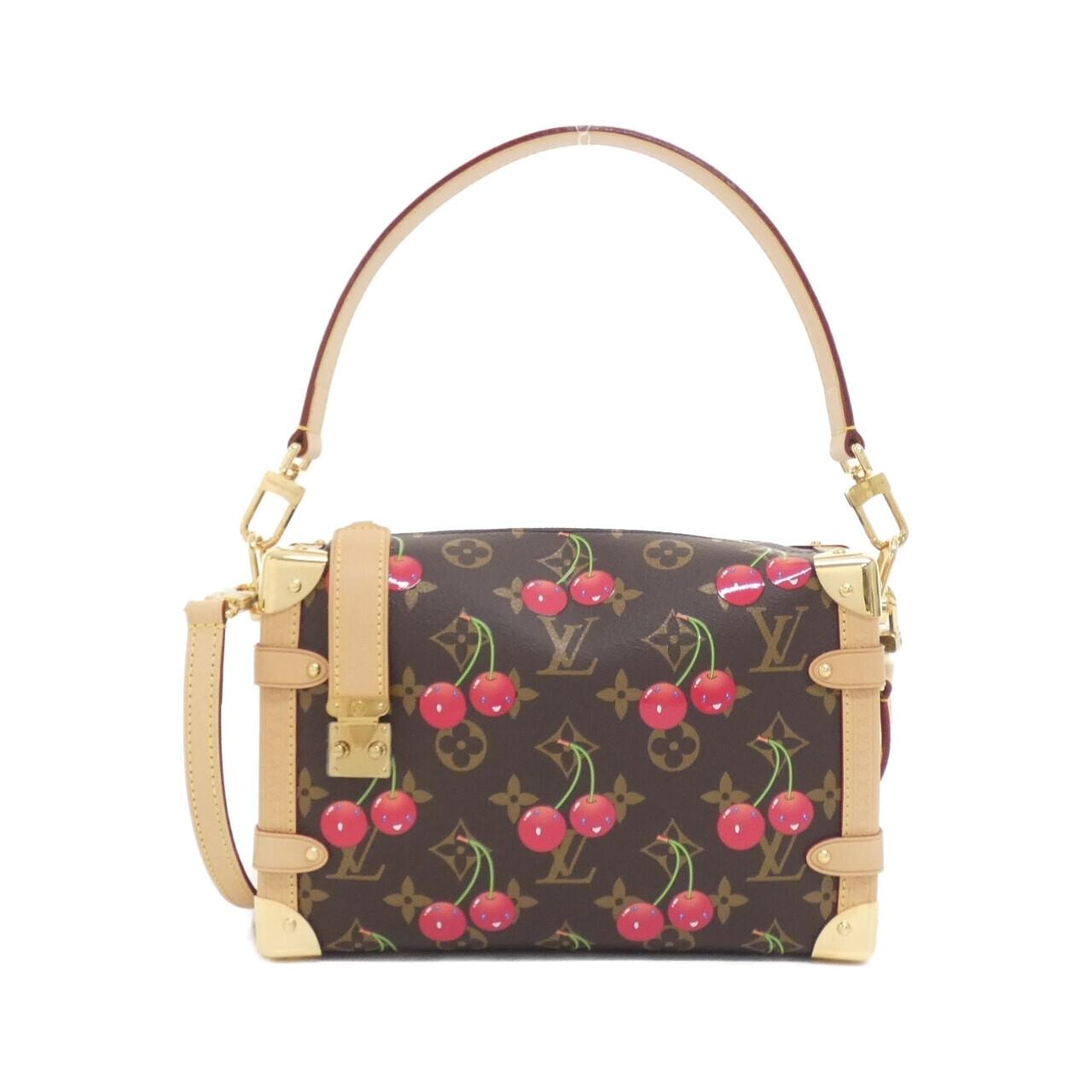 ルイヴィトン モノグラムチェリー(LV×TM) サイドトランク MM M14278 ショルダーバッグ
