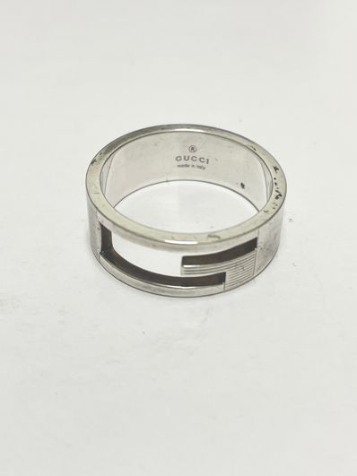 Gucci Branded Regular G ring "Silver"