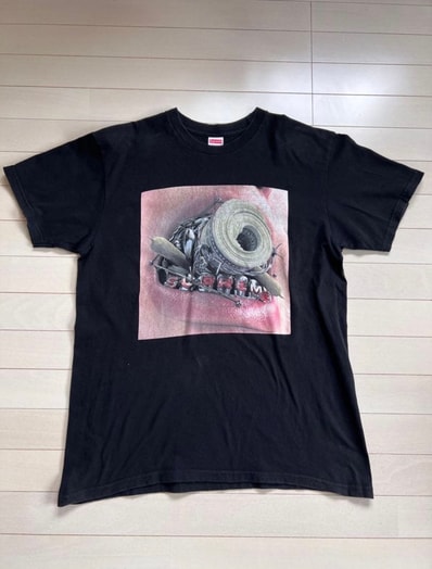 Supreme Braces Tee "Black"