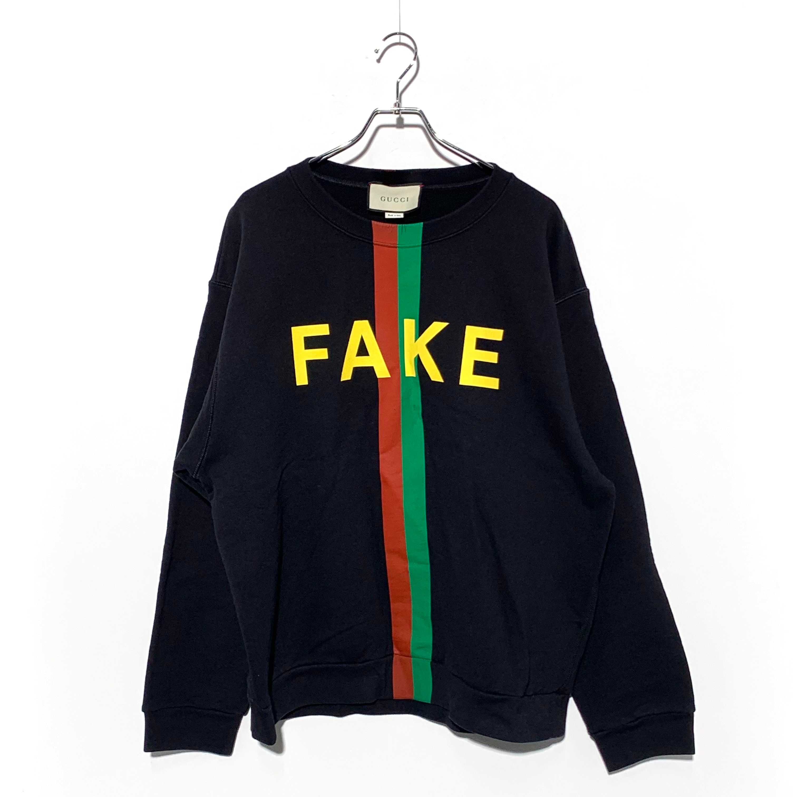 GUCCI FAKE NOT クルーネックスウェット