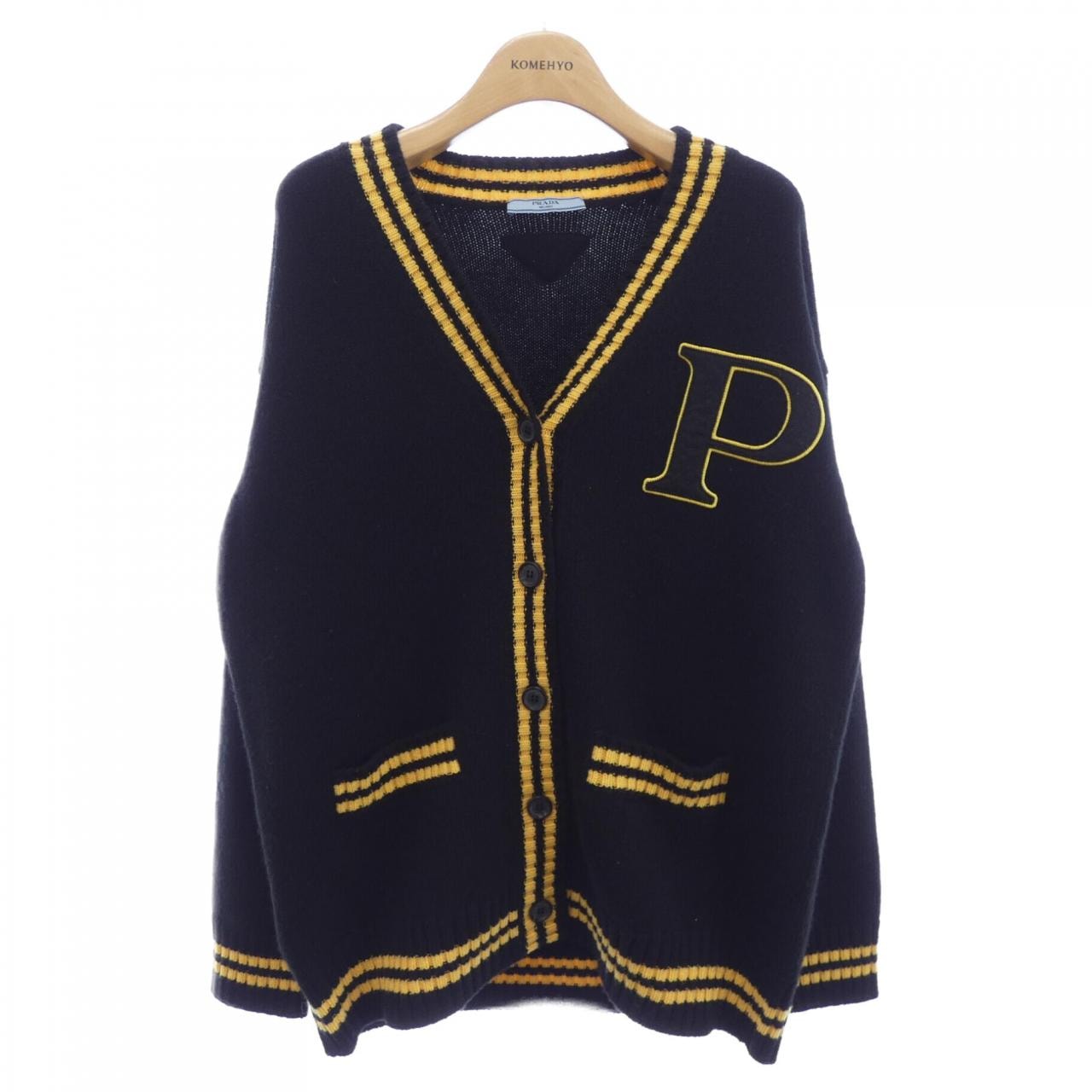 プラダ PRADA オーバーサイズシルエット P25N21 SOOO 1528 カーディガン