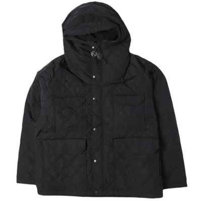 新品 THE NORTH FACE PURPLE LABEL ザ・ノースフェイス パープルレーベル 25AW Quilting Field Mountain Parka キルティングフィールドマウンテンパーカー N25FA087 L Black ジャケット