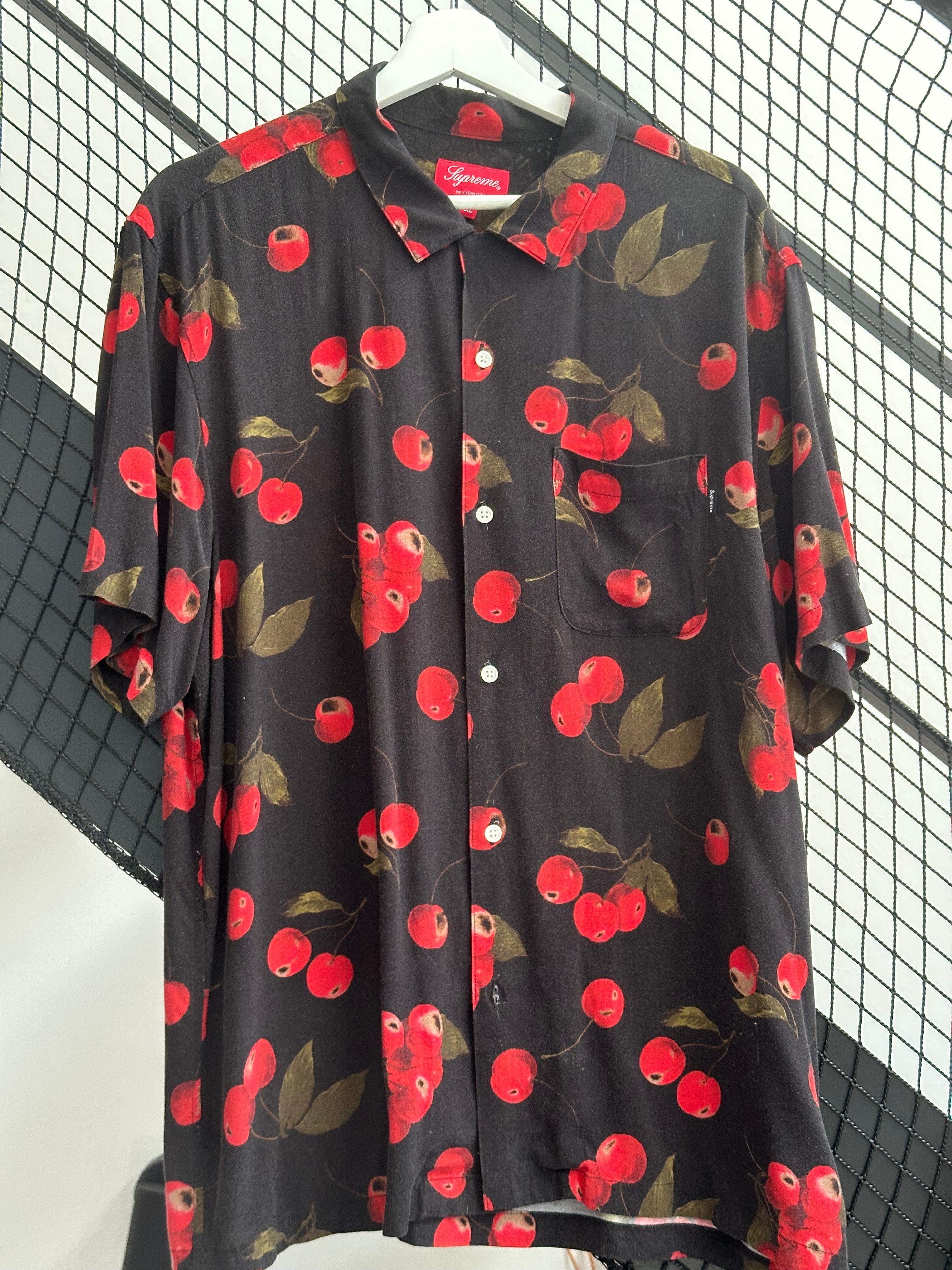 Supreme Rhinestone Pin Up S/S Work Shirt 