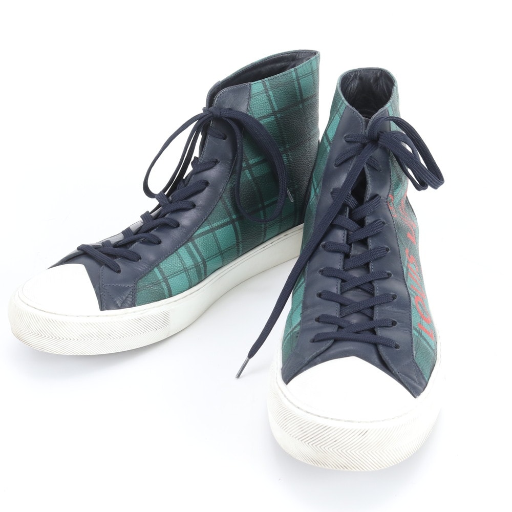 ■美品 ルイヴィトン チェック タトゥーライン 10スニーカー 이미지