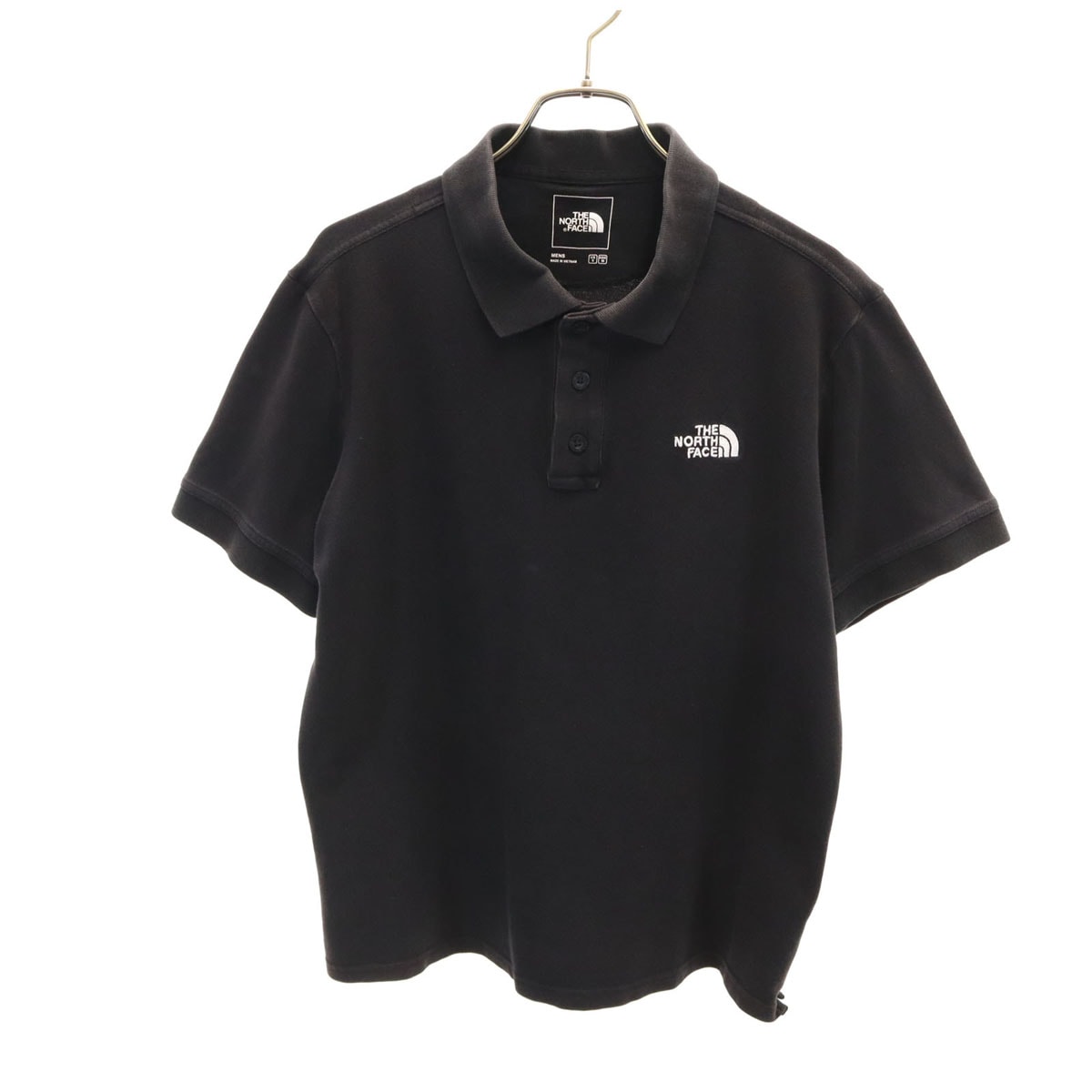 THE NORTH FACE ノースフェイス 半袖 ポロシャツ M ブラック NF0A5B1O アウトドア