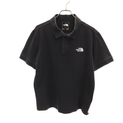 THE NORTH FACE ノースフェイス 半袖 ポロシャツ M ブラック NF0A5B1O アウトドア