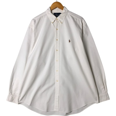 古着 ラルフローレン Ralph Lauren YARMOUTH 長袖 ボタンダウンシャツ メンズXL相当/eaa560113