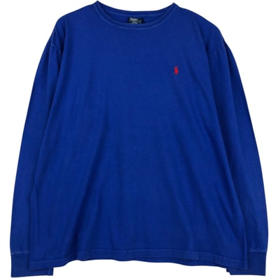 古着 ラルフローレン Ralph Lauren POLO by Ralph Lauren ロングTシャツ ロンT メンズM相当/eaa647408