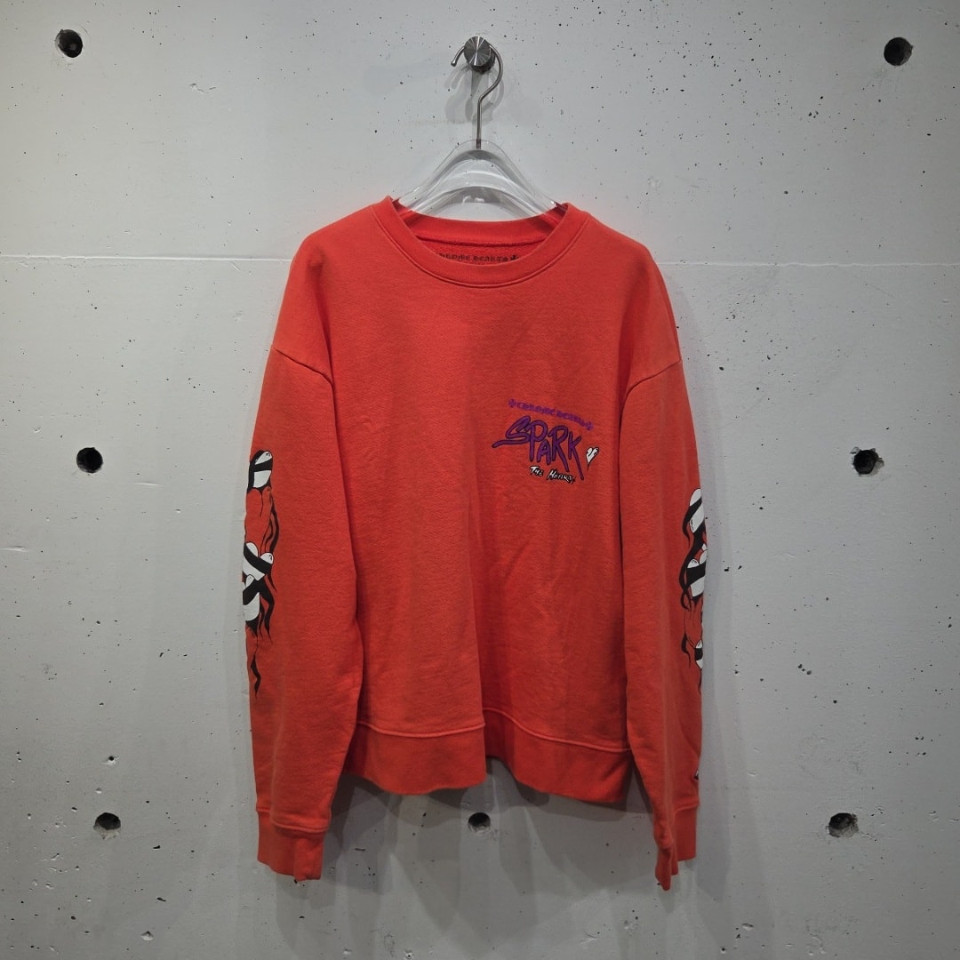 Chrome Hearts PPO Matty Boy Spark The Heart Sweatshirt "Red"