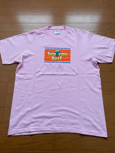 Supreme Beef Tee "Light Pink"
