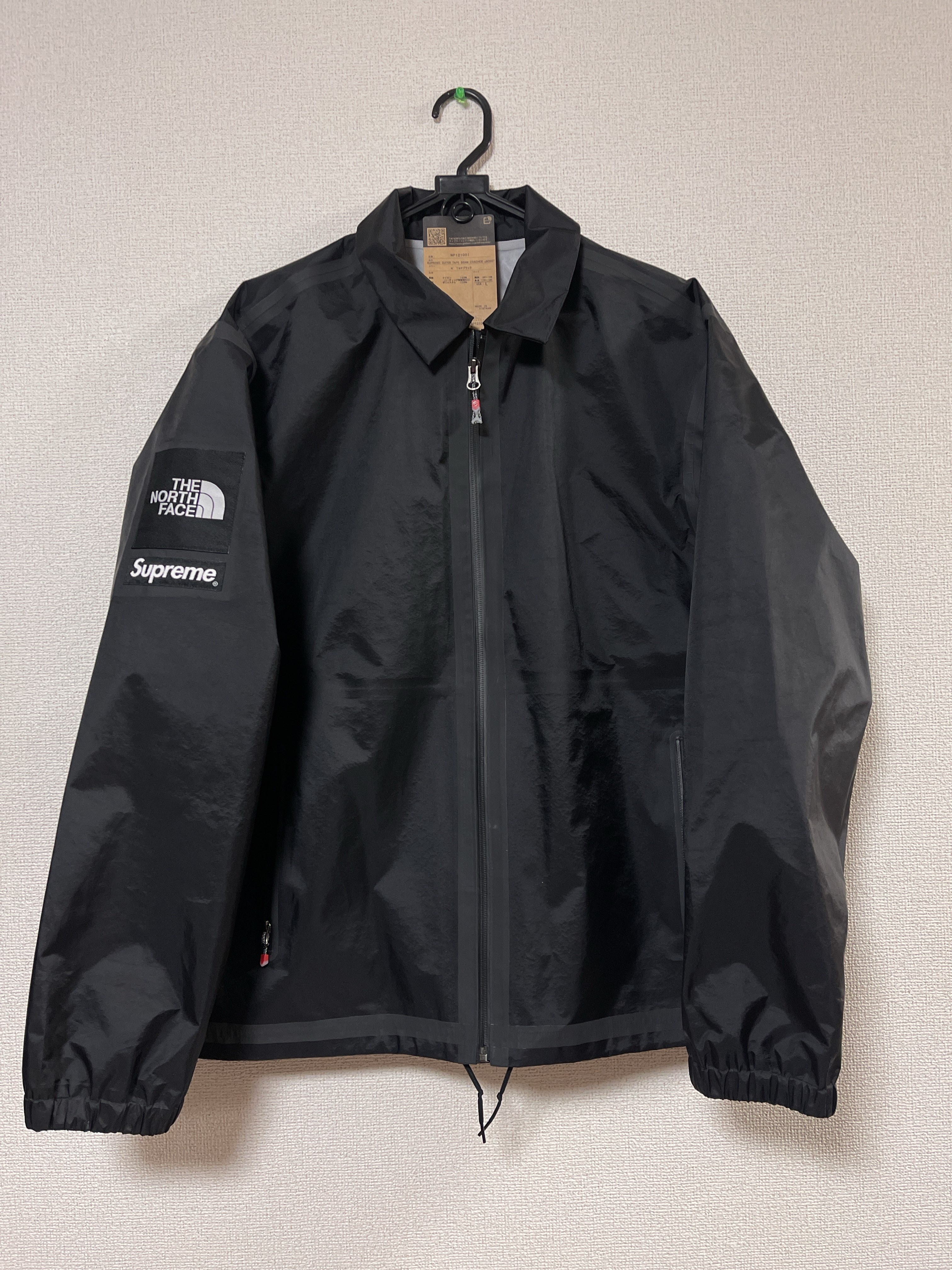 Supreme x The North Face Summit Series Outer Tape Seam Coaches Jacket "Black"