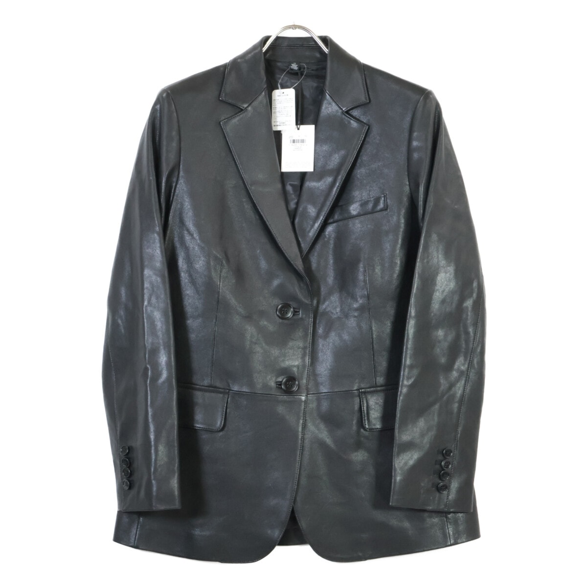 コーチ 【美品/国内正規】CQ220 ラムレザー 2Bテーラード XS