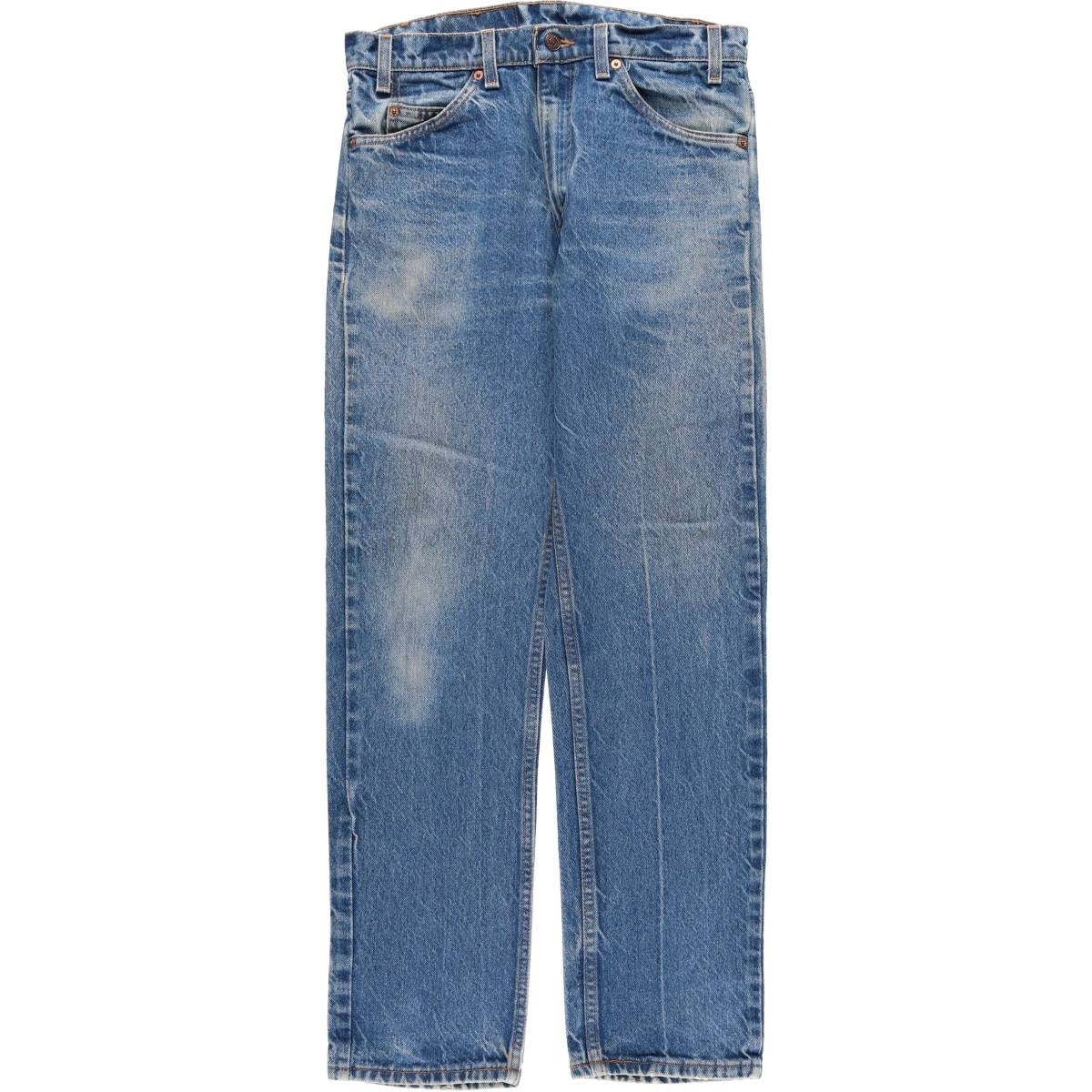 古着 リーバイス Levi's 505 REGULAR FIT STRAIGHT LEG オレンジタブ テーパードデニムパンツ メンズw32相当 ヴィンテージ/eaa585646