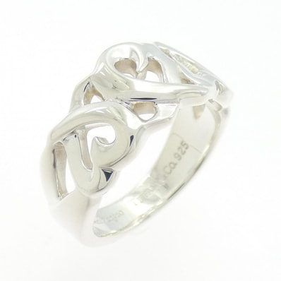 ティファニー トリプルラビングハート リング