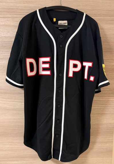 GALLERY DEPT. Echo Park Baseball Jersey "Black"