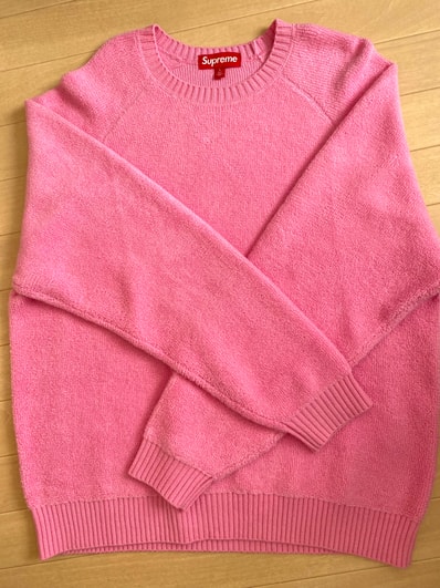Supreme Terry Small Box Sweater "Pink"
