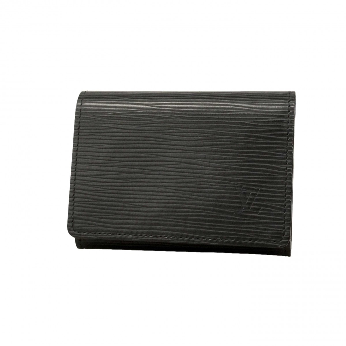 【6dc2513-k】ルイヴィトン 名刺入れ エピ アンヴェロップカルトドゥヴィジット M60652 ノワール【中古】メンズ