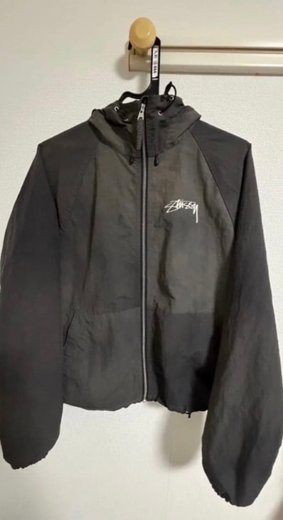 Stussy Wave Dye Beach Shell "Black"
