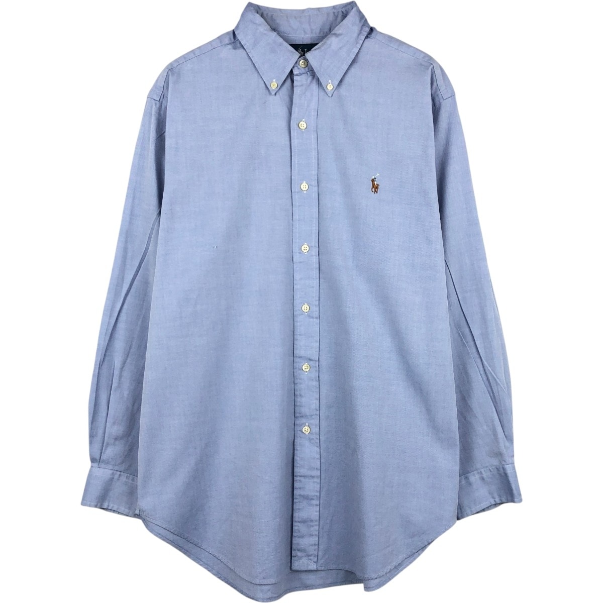 古着 ラルフローレン Ralph Lauren CLASSIC FIT クラシックフィット 長袖 ボタンダウンシャツ メンズL相当/eaa676422