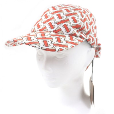 未使用品 バーバリー キャップ ベージュ レディース 54-57